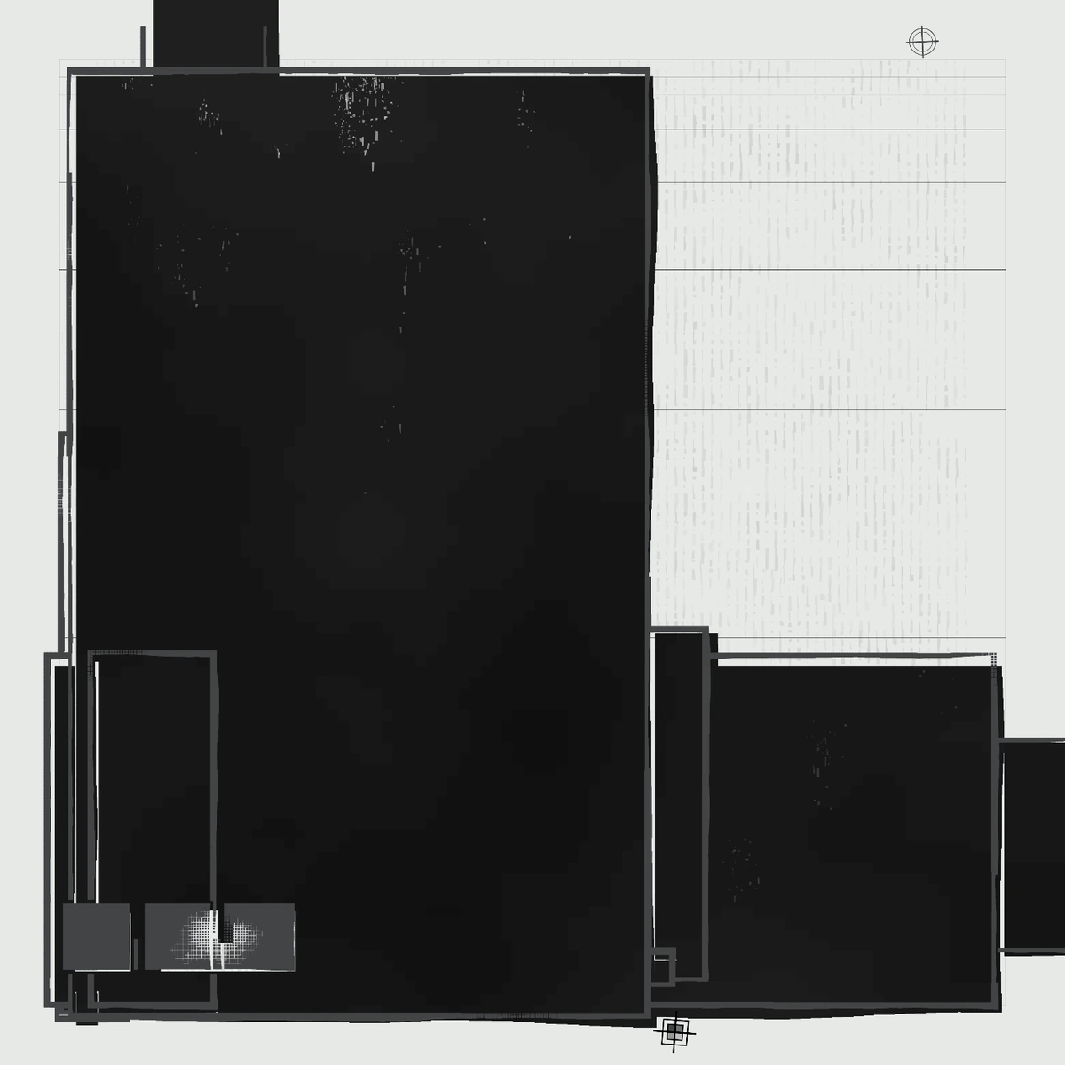 off-meta #323, walls and marks in the minimal register